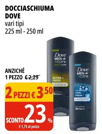 Tigros Docciaschiuma DOVE offerta