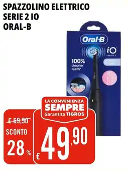 Tigros Spazzolino elettrico serie 2 10 ORAL-B offerta