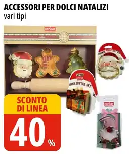 Tigros Zenker accessori per dolci natalizi offerta