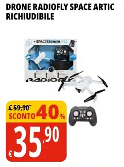 Tigros Drone radiofly space artic richiudibile offerta