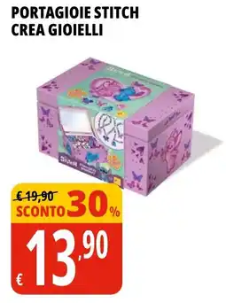 Tigros Portagioie stitch crea GIOIELLI offerta