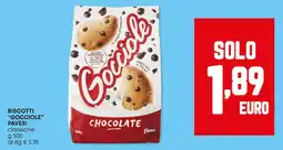 Panorama Biscotti "gocciole" PAVESI offerta