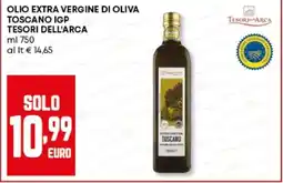 Panorama Olio extra vergine di oliva toscano igp TESORI DELL'ARCA offerta