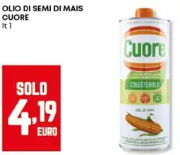 Panorama Olio di semi di mais CUORE offerta
