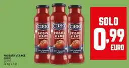 Panorama Passata verace CIRIO offerta