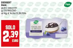 Panorama Dessert PAM offerta