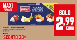 Panorama Yogurt cremoso MÜLLER offerta
