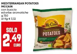 Panorama Mediterranean potatoes MCCAIN offerta