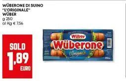 Panorama Wüberone di suino "l'originale" WÜBER offerta