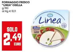 Panorama Formaggio fresco "linea" OSELLA offerta