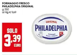 Panorama Formaggio fresco philadelphia original offerta