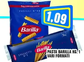 Punto Vigas Pasta barilla offerta