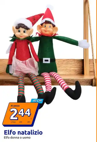 Action Elfo natalizio offerta
