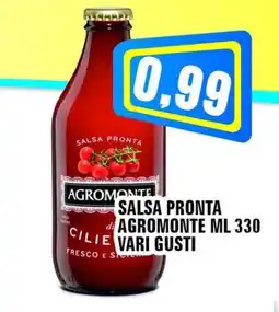 Punto Vigas Salsa pronta agromonte offerta