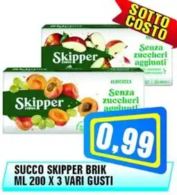 Punto Vigas Succo skipper brik offerta