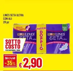 Famila LINES SETA ULTRA CON ALI offerta