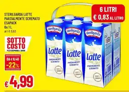 Famila STERILGARDA LATTE PARZIALMENTE SCREMATO ESAPACK offerta