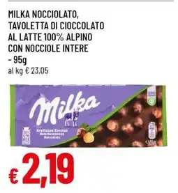 Famila MILKA NOCCIOLATO offerta