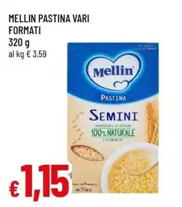 Famila Mellin Pastina Vari Formati offerta