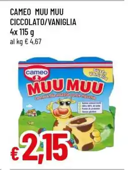 Famila CAMEO MUU MUU CICCOLATO/VANIGLIA offerta