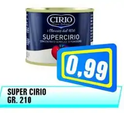 Punto Vigas Super CIRIO offerta