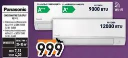 Unieuro Panasonic CONDIZIONATORE DUALSPLIT RZ9+12 offerta