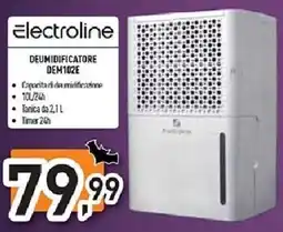 Unieuro Electroline DEUMIDIFICATORE DEM102E offerta