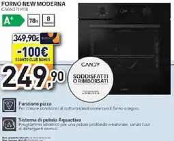 Unieuro CANDY FORNO NEW MODERNA CA6N3T1HTB offerta