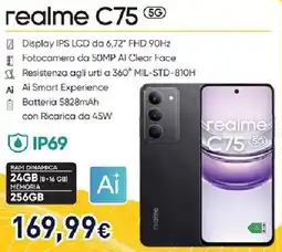 Unieuro realme C75 5G offerta