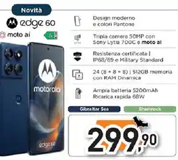 Unieuro motorola edge 60 offerta