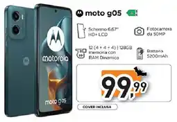 Unieuro motorola moto g05 offerta
