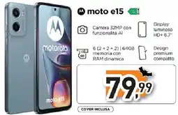 Unieuro motorola moto e15 offerta