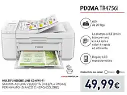 Unieuro Canon PIXMA TR4756i offerta