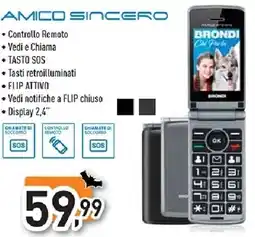 Unieuro Brondi amico sincero offerta