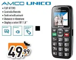 Unieuro Brondi amico unico offerta