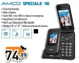 Unieuro Brondi amico speciale 4G offerta