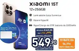 Unieuro Xiaomi 15T 12+256GB offerta
