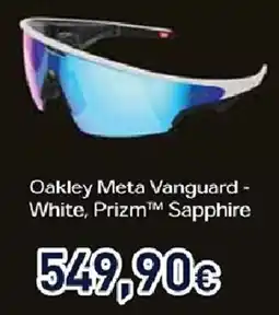 Unieuro Oakley Meta Vanguard - White, Prizm Sapphire offerta