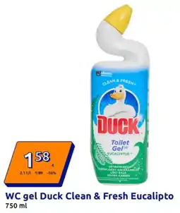 Action WC gel Duck Clean & Fresh Eucalipto offerta