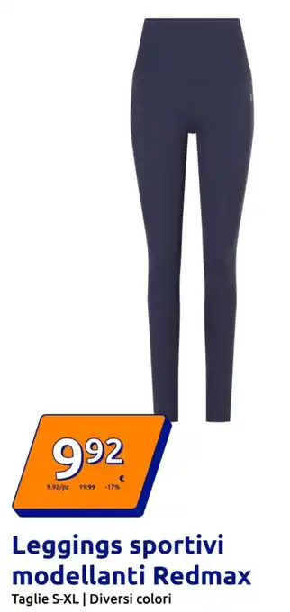 Leggings sportivi modellanti Redmax