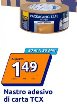 Action Nastro adesivo di carta TCX offerta