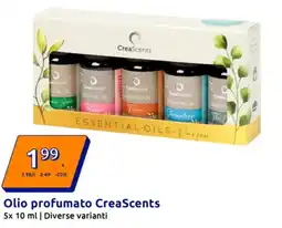 Action Olio profumato CreaScents offerta