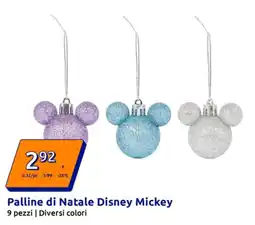 Action Palline di Natale Disney Mickey offerta