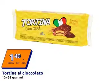 Action Tortina al cioccolato offerta