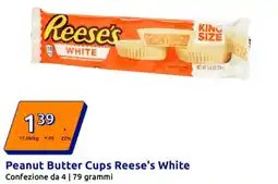 Action Peanut Butter Cups Reese's White offerta