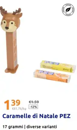 Action Caramelle di Natale PEZ offerta
