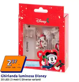 Action Ghirlanda luminosa Disney offerta