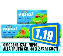 Punto Vigas Omogeneizzati nipiol alla frutta offerta