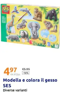 Action Modella e colora il gesso SES offerta