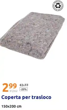 Action Coperta per trasloco offerta
